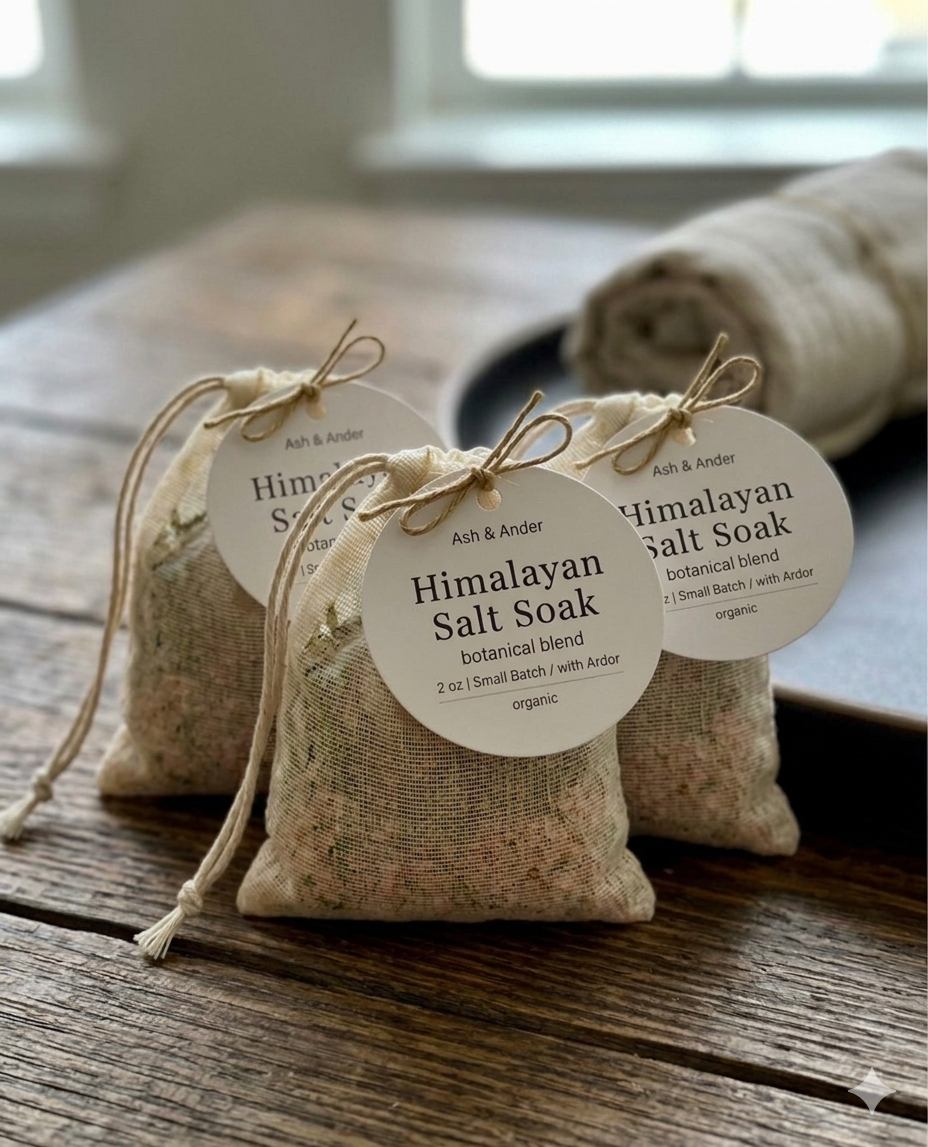 Himalayan Salt + Rosemary Soak (3 bags)