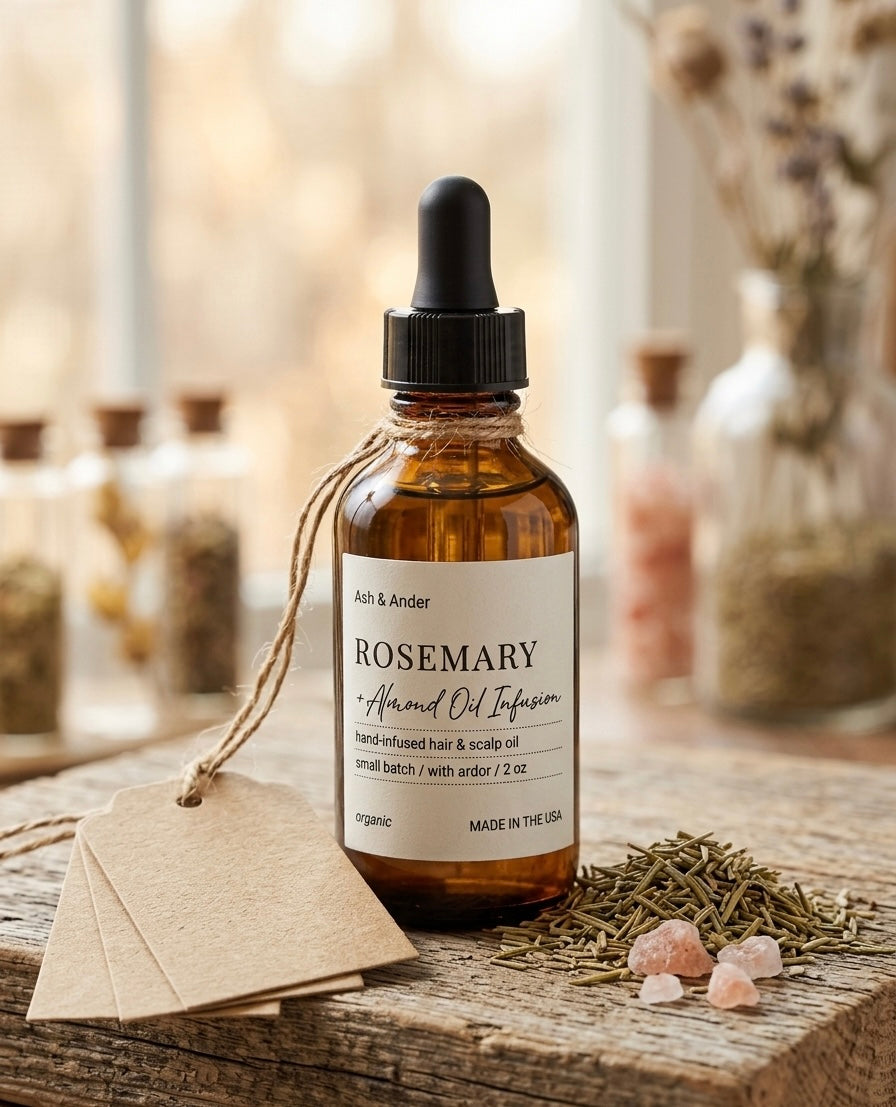 Rosemary + Almond Oil Infusion